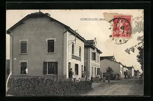 AK Corcelles, Vue panoramique