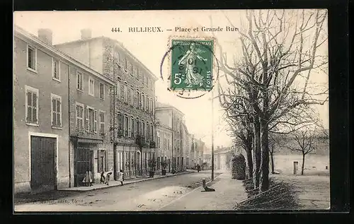 AK Rillieux, Place et Grand Rue