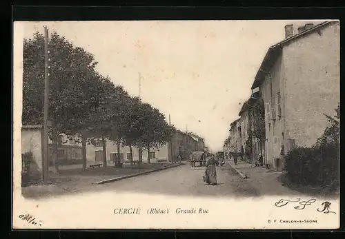 AK Cercié, Grande Rue