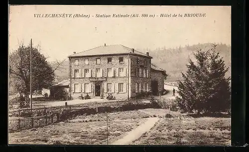 AK Villechenève, Station Estivale - Hotel de la Brioude