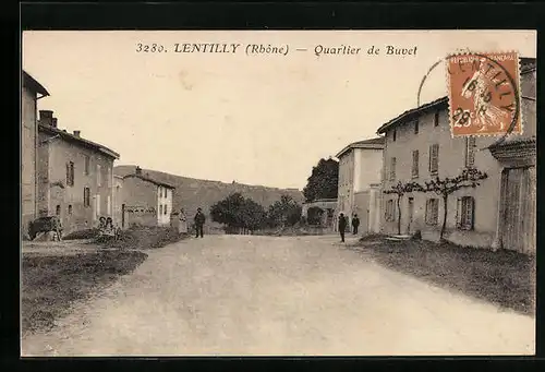 AK Lentilly, Quartier de Buvet