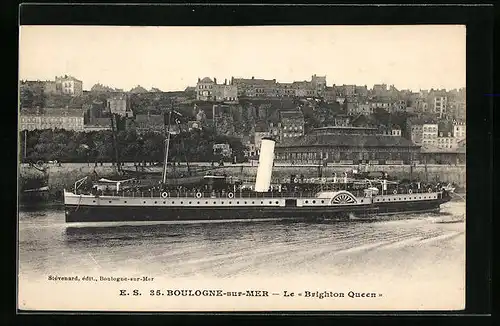 AK Boulogne-sur-Mer, Le Brighton Queen