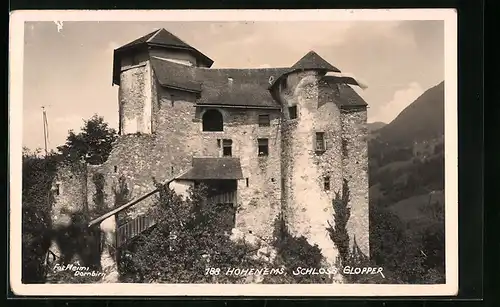 AK Hohenems, Schloss Glopper