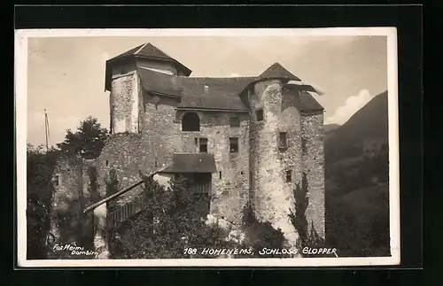 AK Hohenems, Schloss Glopper