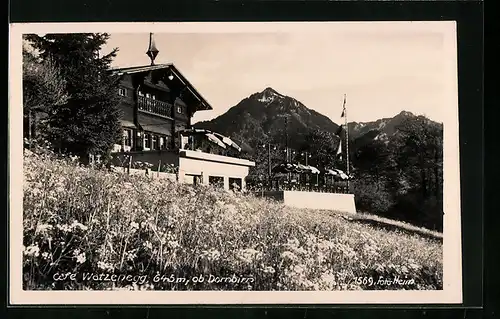 AK Watzenegg ob Dornbirn, Cafe Watzenegg