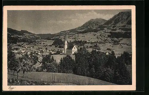 AK Egg, Gesamtansicht mit Umgebung