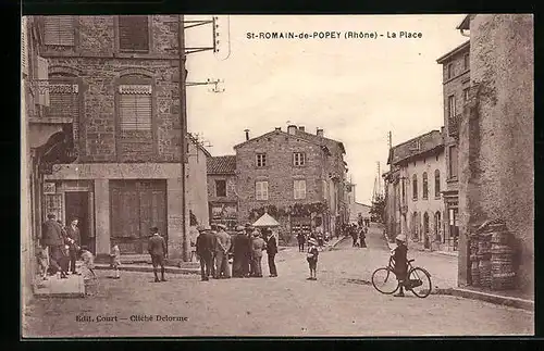 AK St-Romain-de-Popey, La Place