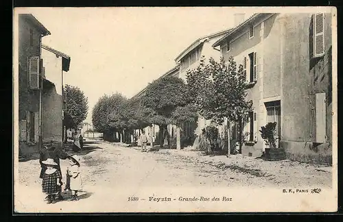 AK Feyzin, Grande-Rue des Raz, Strassenpartie