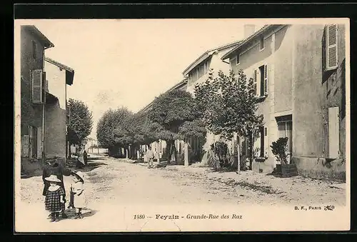 AK Feyzin, Grande-Rue des Raz, Strassenpartie