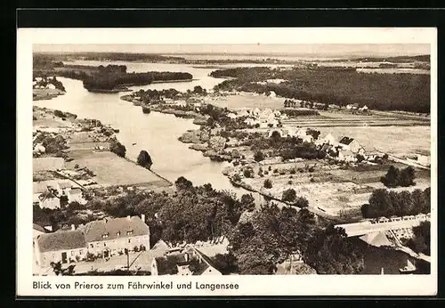 AK Prieros, Teilansicht mit Blick zum Fährwinkel und Langensee