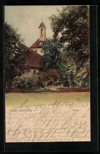 AK Klein Machnow, Blick zur Kirche