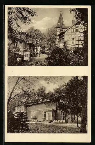 AK Gross-Besten, Ansichten vom Genesungsheim