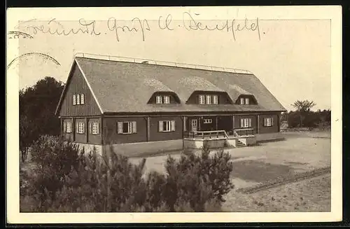 AK Egsdorf /Krs. Teltow, Landheim auf dem Hohen Felde