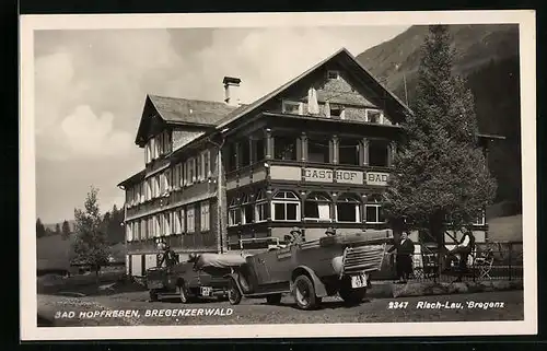 AK Schoppernau im Breg. Wald, Landgasthof Bad Hopfreben