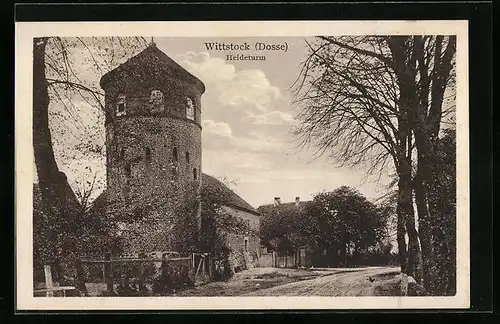 AK Wittstock, Ansicht des Heideturms