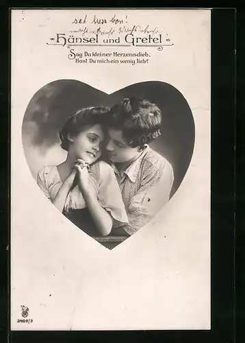 Foto-AK RPH Nr. 2409 /3: Verliebtes Paar blickt sich tief in die Augen