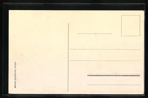 AK Colfuschg, Ortsansicht mit Pisciadu i. d. Sellagruppe