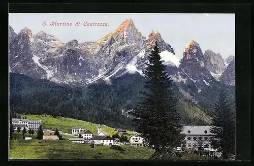 AK San Martino di Castrozza, Gesamtansicht