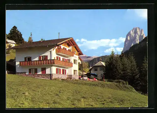 AK Ortisei, Hotel Garni Alpenheim, Grohmannstrasse 54
