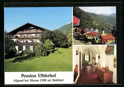 AK Algund, Hotel-Pension Öhlerhof, Dorf Nr. 22