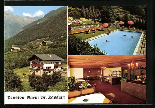 AK Algund bei Meran, Hotel-Pension Garni St. Kassian, Dorf 80