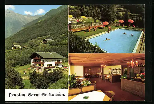AK Algund bei Meran, Hotel-Pension Garni St. Kassian, Dorf 80
