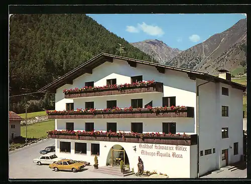 AK Unser Frau im Schnalstal, Hotel-Restaurant Schwarzer Adler