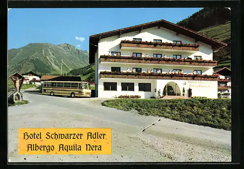 AK Unser Frau im Schnalstal, Hotel-Restaurant Schwarzer Adler