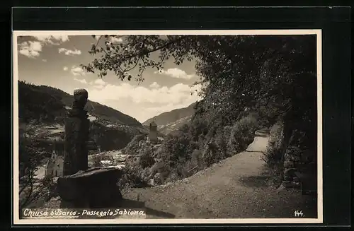 AK Chiusa, Passeggio Sabiona