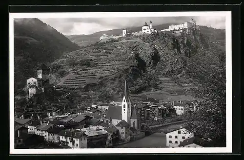 AK Klausen, Ortsansicht mit Kloster Säben