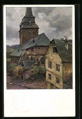 AK Braubach, Alte evangelische Kirche
