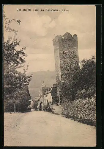 AK Dausenau a. d. Lahn, Der schiefe Turm