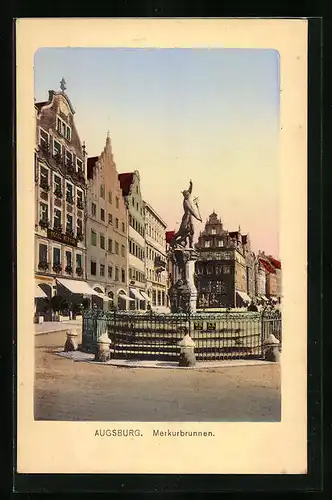 AK Augsburg, Merkurbrunnen