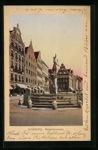 AK Augsburg, Merkurbrunnen