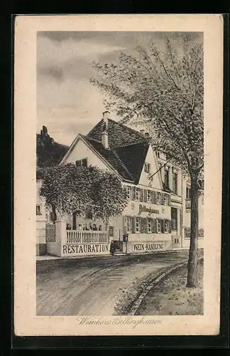 AK Königswinter, Restaurant und Weinhaus Bellinghausen