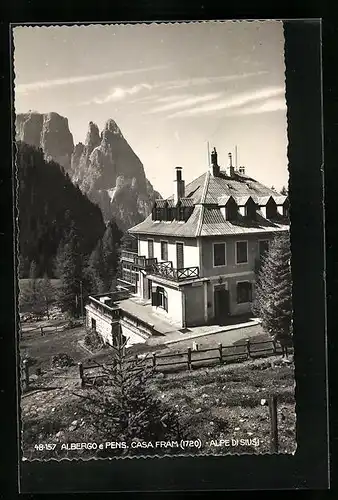 AK Alpe di Siusi, Albergo e Pensione Casa Fram