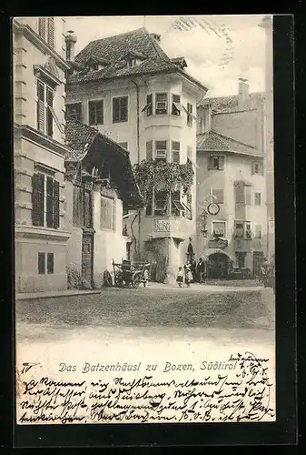 AK Bozen, Strassenpartie am Batzenhäusl