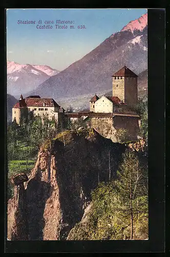 AK Dorf Tirol /Meran, Castello Tirolo