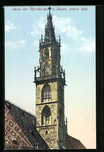 AK Bozen, Turm der Pfarrkirche