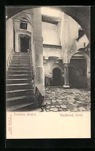 AK Waidbruck, Trostburg, Burghof