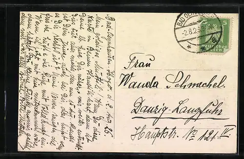 AK Bad Oeynhausen, Kurhaus-Terrasse