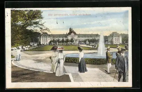 AK Bad Oeynhausen, Kurpark und Kurhaus