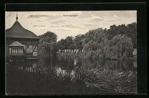 AK Stadthagen, Schlossgarten