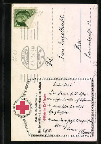 AK Jung-Deutschland, Soldat in Uniform mit Trommel, Kinder Kriegspropaganda