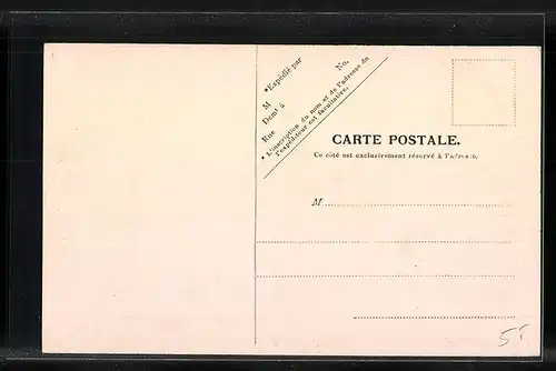 AK Lourdes, le Fort, vue prise du Calvaire