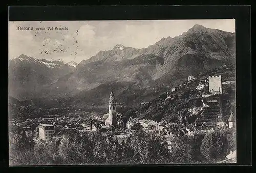 AK Merano, Panorama verso Val Venosta