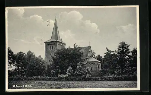 AK Gnissau i. Holst., an der Kirche