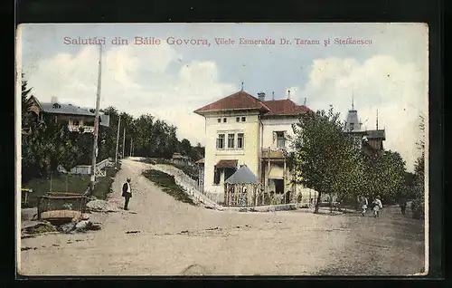 AK Baile Govora, Vilele Esmeralda Dr. Taranu si Stefanescu