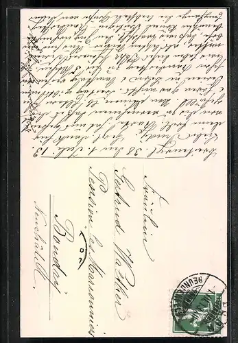 AK Bern, Blick zum Münster