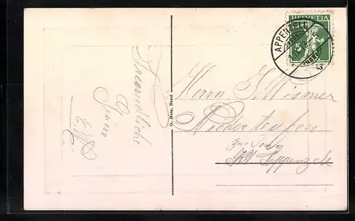 AK Aescher, Blick zum Wildkirchli